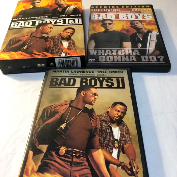Bad Boys Movies 1 & 2 DVD Will Smith Martin Lawrence - Picture 3 of 6